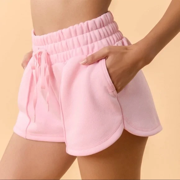 Blogilates Women's Marshmallow Dolphin Shorts - Pink M - Picture 6 of 16